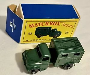 Original 1959 LESNEY MATCHBOX 68A AUSTIN MKII RADIO WIRELESS TRUCK With Box - Picture 1 of 24