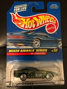 ZR39 HOT WHEELS 1998 HW MIXED SIGNALS SERIES '80 CHEVROLET CORVETTE 2 OF 4 #734 - Bild 1 von 9