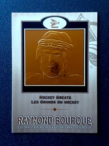 RAY BOURQUE 2001-02 MCDONALD'S PACIFIC HOCKEY GREATS 01-02 NO 1 46342 - Picture 1 of 2