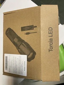 TORCIA A LED IMPERMEABILE PER ESTERNI TORCIE XML T6 ZOOM ULTRA LUMINOSA - Imagen 1 de 4
