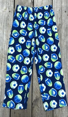 Pantalones de pijama deportivos de vellón azul Carters para niños talla 7 pantalones 0040 Foto 1 de 4