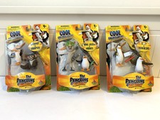 Penguins Of Madagascar Collectable Figures Nickelodeon 2010 Viacom New