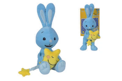 SIMBA DICKIE VERTRIEBS GMBH Simba Kuscheltier Kikaninchen Spieluhr - Musikuhr - Brahms Wiegenlied - 35 cm