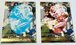 Detroit Lions Barry Sanders 1996 Pacific Collection Litho-Cel #36 (2 Card Set) - Picture 1 of 3