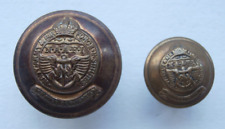 2 x Rare NAAFI  Navy Army & Air Force Institutes Officers Buttons By Firmin