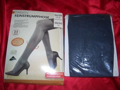 Figur Form Bauchweg Strumpfhose Übergröße Gr. 56-58 anthrazit/grau 25 den OVP - Bild 1 von 3