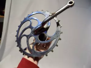1930s SHELBY HIAWATHA SKIPTOOTH SPROCKET+CRANKS VINTAGE SCHWINN PREWAR DX B6 30s - Picture 1 of 8