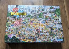 Mike Jupp's I Love Car Boot Sales 1000 Pc Jigsaw - Gibsons - Brand New & Sealed!