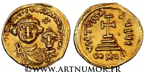 HÉRACLIUS ET HÉRACLIUS CONSTANTIN - SOLIDUS, CONSTANTINOPLE - Imagen 1 de 1