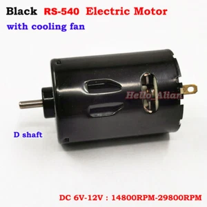 RS-540 Micro 36mm Electric Motor DC 6V 7.2V 7.4V 9V 12V High Speed Large Torque - Picture 1 of 6
