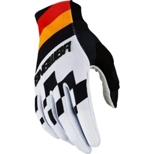 AR 1 PRO GLOVES / WHITE / BLACK / PINK  / ( ONE BOX WITH 5 PAIRS ) ( ADULT XL ) - Picture 1 of 3