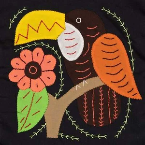 Pájaro tucán marrón y naranja Molita - Imagen 1 de 10