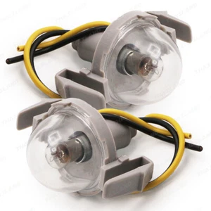 Pair License Plate Lights Lamps Fits Toyota Hilux Mighty-X Vigo MK7 2005-'14 - Picture 1 of 8
