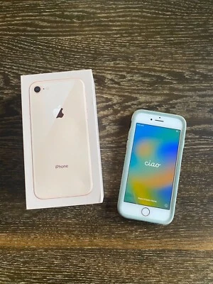 Apple iPhone 8 64GB Rose Gold  (T-Mobile) UNLOCKED IN BOX - Image 1 of 4