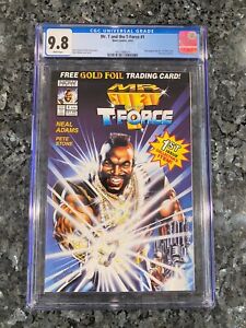 Iconic 1980s Nostalgia: Mr. T and the T-Force #1 - CGC 9.8 - With Trading Card!