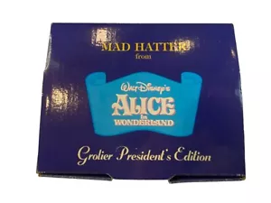 Walt Disney Alice In Wonderland Mad Hatter Grolier President's Edition Ornament - Picture 1 of 7