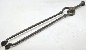 Antique Repasser Grande Taille Blacksmith's Pinces À Outil Original Vieux Main - Picture 1 of 7