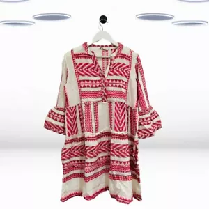 Ex Joop & Gypsy Women's Mediterranean Dress in Pink (Defect) - Picture 1 of 4