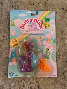 Vintage 1992 Darlin' Dinos GemDazzlers 4" Figure - Sparkling Jewels 10601 - Picture 1 of 5