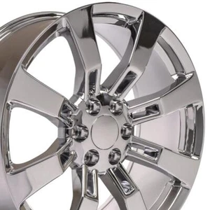 OE Wheels CA82 22x9 6x5.5 31mm Chrome; CA82-22090-6550-31C - Picture 1 of 6