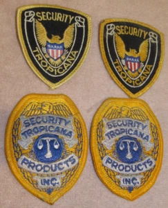 Lote de 4 parches Tropicana Security Products Inc. - Imagen 1 de 1