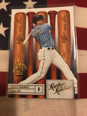 2019 Leather And Lumber Willie Adams Tampa Bay Gold Proof #79 - Image 1 of 2