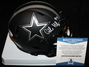 Charles Haley signed Eclipse Mini Helmet, Dallas Cowboys, Beckett BAS - Picture 1 of 4