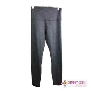 Lululemon Women's Align Low-Rise Crop Leggings Heather Gray Stretch Sz 6 - Picture 1 of 9