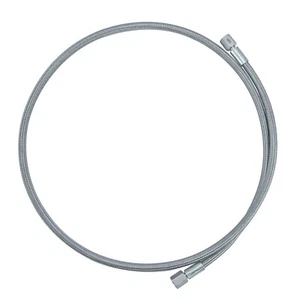 HFS(R) 1/2'' Female JIC Stainless Braided Hoses 12", w/ PTFE Liner, - 300PSI - Picture 1 of 2