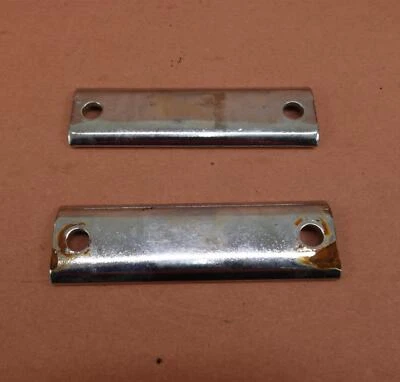 Harley Davidson Road King 2007-2008 FLHRC soportes de montaje de soporte de escape cromados Foto 1 de 4