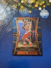 2023 Panini Select Draft Picks Blue Trevor Lawrence #37 Clemson Tigers