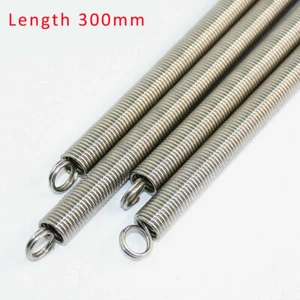 Wire Dia.1.2-4mm L:300mm Stainless Steel Double Loop Expansion Extend Springs - Picture 1 of 4
