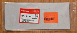 75722-S10-A01 REAL OEM HONDA "REALTIME AWD" CALCOMANÍA TRASERA 97-06 CRV - Imagen 1 de 3