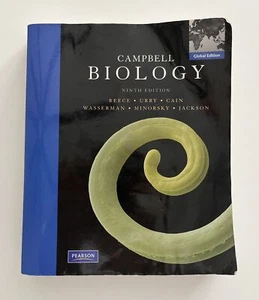 CAMPBELL BIOLOGY: GLOBAL EDITION NINTH EDITION PAPERBACK TEXTBOOK - Picture 1 of 6