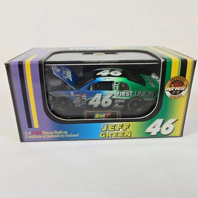 Nascar Revell 1998 1:64 diecast Jeff Green First Union Devil Rays edición limitada certificado de autenticidad Foto 1 de 4