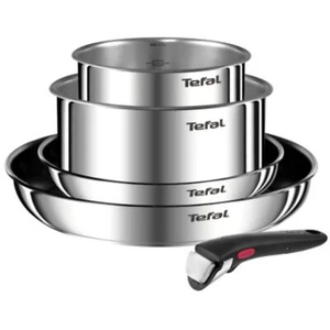 TEFAL L897S574 Ingenio Emotion Stainless Steel 5-piece Set, Induction Compatible - Picture 1 of 7