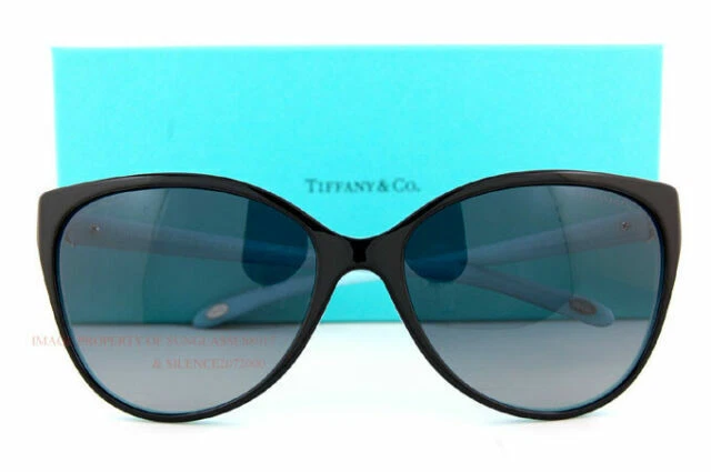 TIFFANY TF4089B 8055T3 Black Grey Gradient Polarized Women's Sunglasses 58