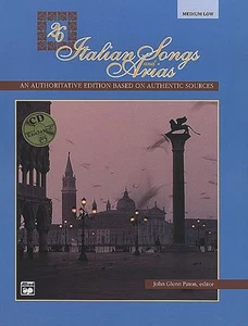 26 ITALIENISCHE LIEDER & ARIEN MITTELTIEF GESANGSBUCH + CD - Bild 1 von 1