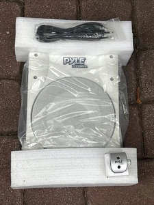 Pyle 600W 8” Super Slim Active Amplified Marine Subwoofer PLMRBS8 BRAND NEW - Picture 1 of 4