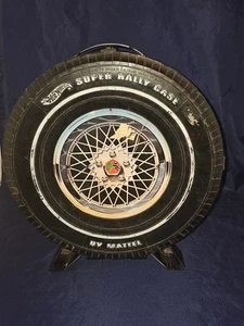 Estuche de transporte Mattel Hot Wheels Super Rally 1968 vintage vacío - Imagen 1 de 11
