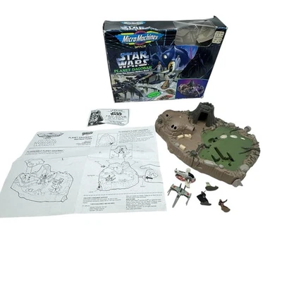 Juego de acción Galoob Micro Machines Star Wars Planet Dagobah 1995 incompleto Foto 1 de 4