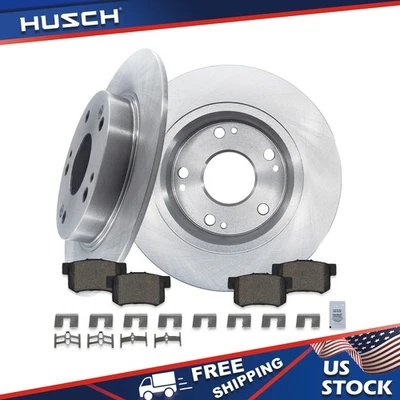 Rear Brake Pads and Rotors Kit - Exact Fit for 200-2007 Honda Accord Acura TSX - Изображение 1 из 4