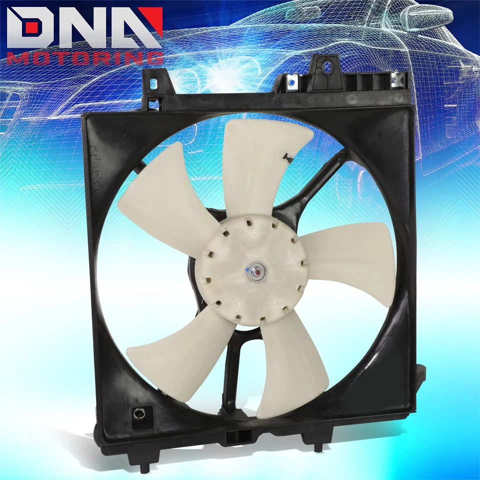 For 1993-1996 Subaru Impreza OE Style Electric AC Condenser Cooling Fan Assembly Foto 1 de 1