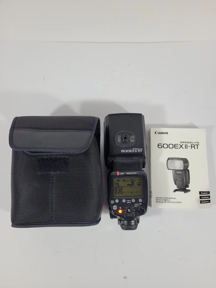 Canon Speedlite 600EX II-RT Shoe Mount Flash for Canon Tested Ships Free  - Image 1 of 4