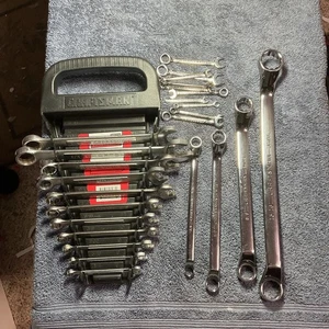 25 Craftsman USA-Offset Box Wrenches Full Polish, Combination & Ignition - MINT - Bild 1 von 11