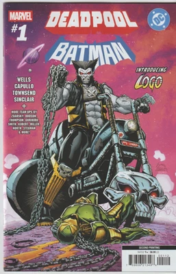 Deadpool/Batman # 1 Variant 2nd Print Cover NM Marvel 2025 [HH2] - Image 1 of 2