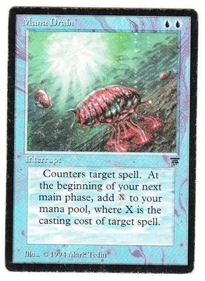 MTG LE Mana Drain English Card Rare Magic The Gathering - Image 1 of 2