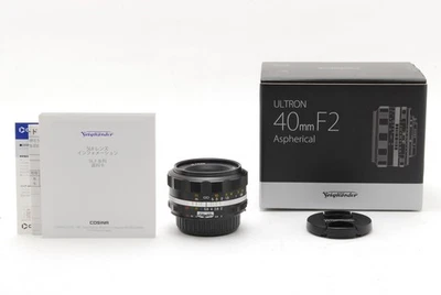🎦[TOP MINT] Voigtlander Ultron 40mm f/2 SL II Lens For Nikon F Ai-s From JAPAN - Image 1 of 4
