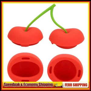 Lip Plumper Tool Soft Silicone Cherry Shape Oval Round Lip Enhancer for Women - Bild 1 von 10