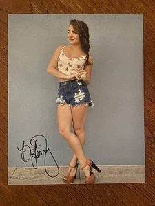 Brittany Cherry Autographed 8x10 Photo Dancing With The Stars Pro - COA - Picture 1 of 2